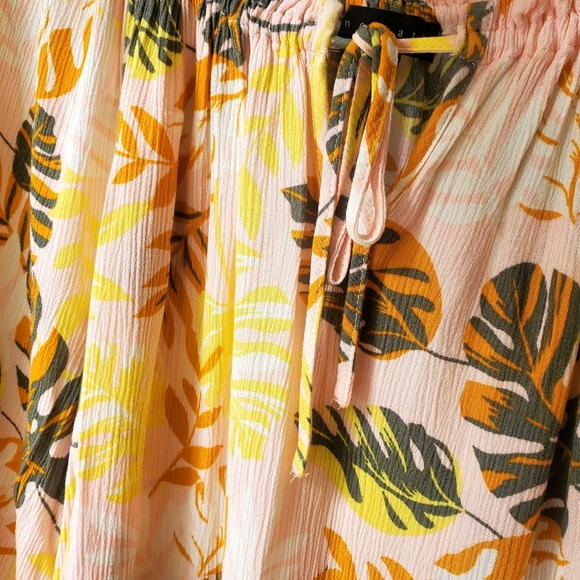 Sanctuary Free Spirit Tropical Top Blouse XL - Picture 2 of 6